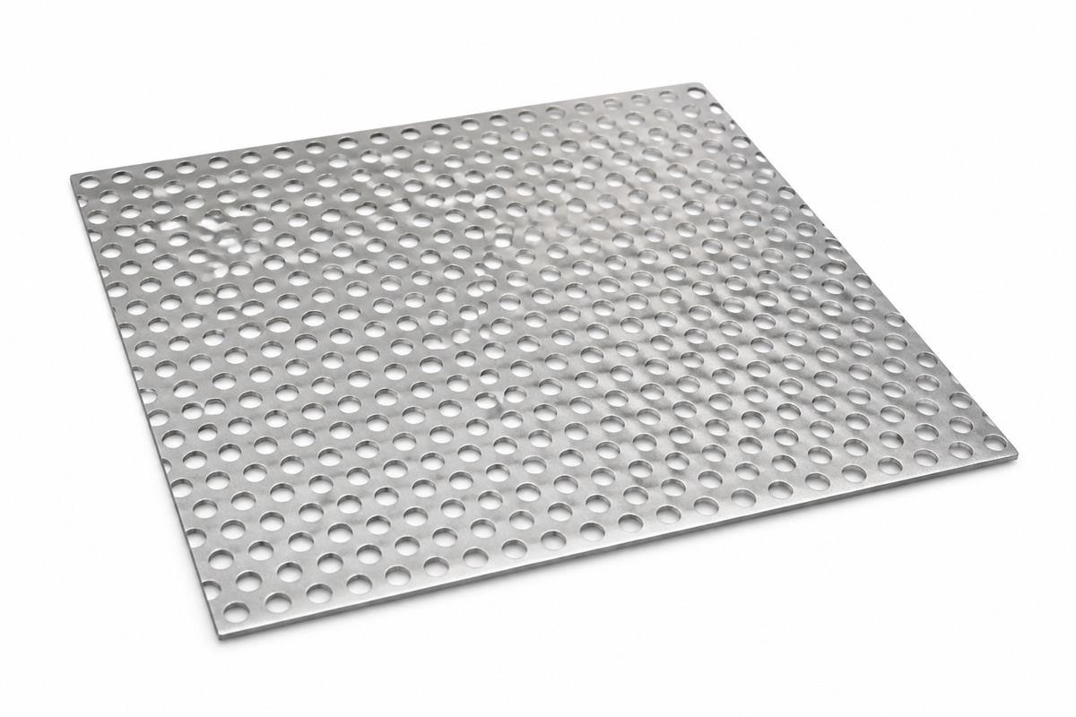 Perforated metal sheet