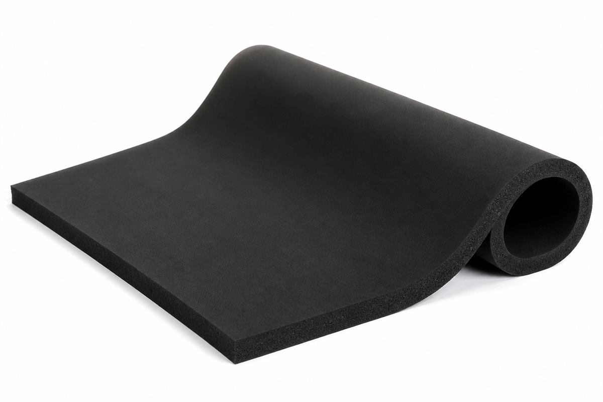 Rubber plastic insulation sheet